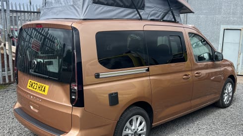 2 berth Volkswagen campervan from 2023