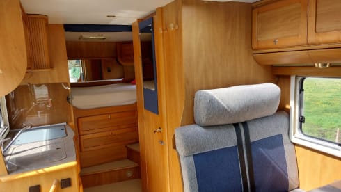 Hasselt  ( overijssel) – 4p Rapido integrated from 2004, Fiat ducato