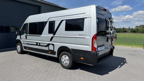 Adria campervan for 2 people