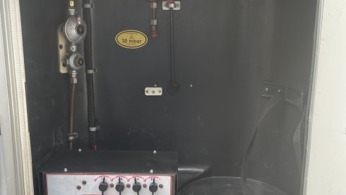 Nette ruime Adria Familie camper