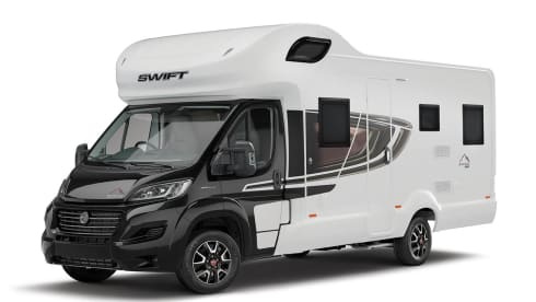 Swift 486 – Swift Edge 486 Black Edition, 6 Berth Motorhome With Bike Rack