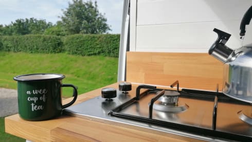 Brody – Superb 2 Berth Campervan with full size double bed and shower