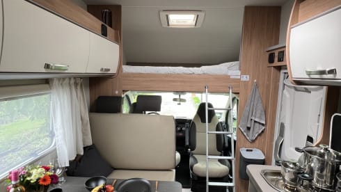 Weinsberg alcove from 2021 6 seats 160 HP euro 6 D temp