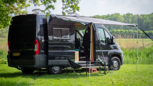 Two-person Citroen self-build camper