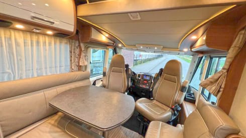 Luxury Family Carthago integrated motorhome from 2020 - 4 persons