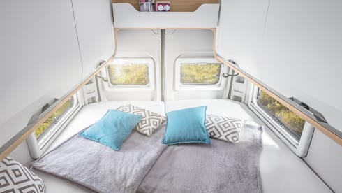 The spacious Columbus Knaus Freeway Boxstar