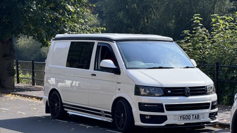 4 berth Volkswagen campervan from 2009