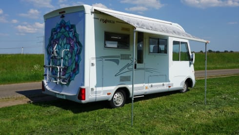 Fijne Frankia camper