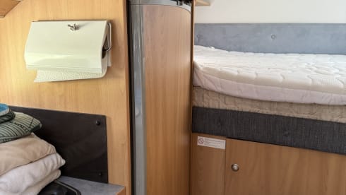 easy –  fantastic complete Bürstner semi-integrated.