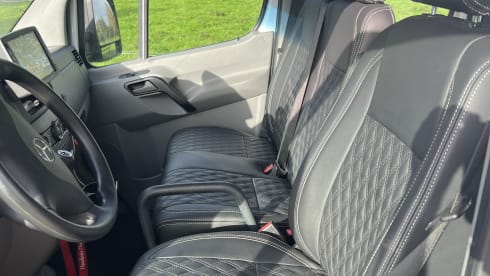 ZebraCamper – 1500km free/week, Mercedes (2016) Sprinter without environmental zones
