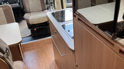 The bus – 4 berth, fully loaded 