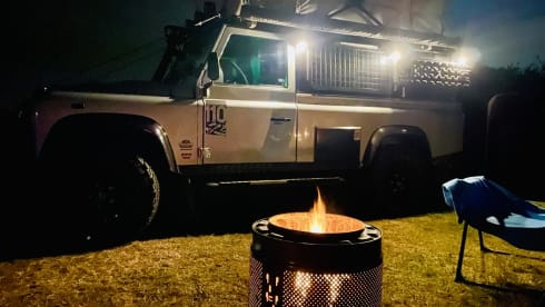 The Silver Bullit – Land Rover Defender (NL) 4x4 One-of-a-kind Custom made Offroad camper