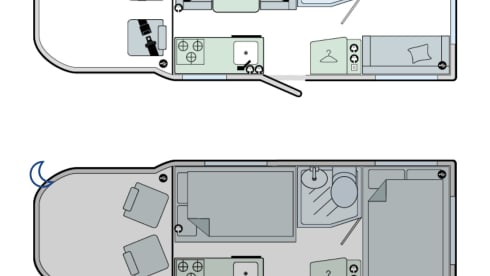 Bailey Bus – 6 berth Bailey Advanced II 2019 - Insurance Included