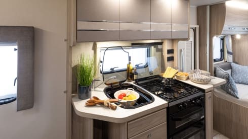 Ted – Elddis Autoquest 150. 2023 Luxury 4 berth motorhome. Known as ''Ted''.