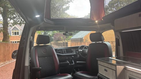 Cherry Dub – 4 berth Volkswagen campervan from 2021