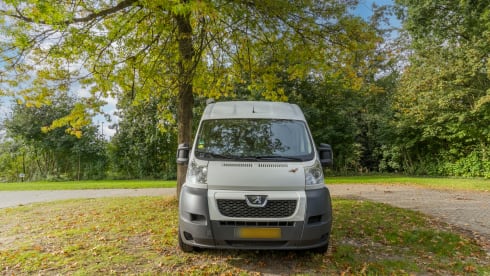 Peugeot Boxer L1H2 bus camper, perfect for a quick getaway.