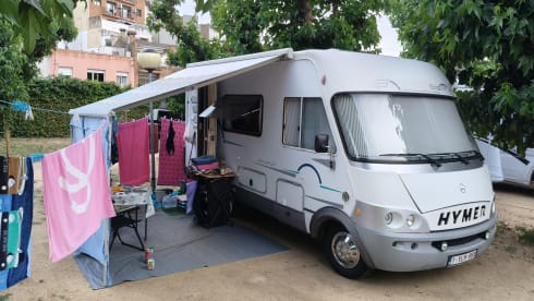 4-person Hymer integrated from 2003