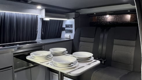 4 berth Volkswagen campervan from 2021