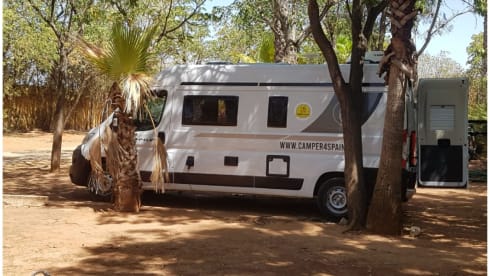 Camper4spain – 2p Benivan Fiat 2021 South Spain, Malaga. FLY AND DRIVE