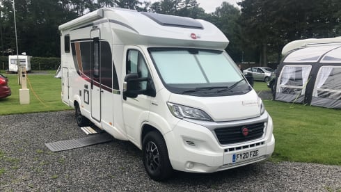 Ibex I – FZE - Our Burstner 4 berth Executive Motorhome