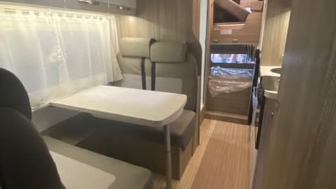 Beni Compact Family van – 6 berth Benimar alcove from 2024