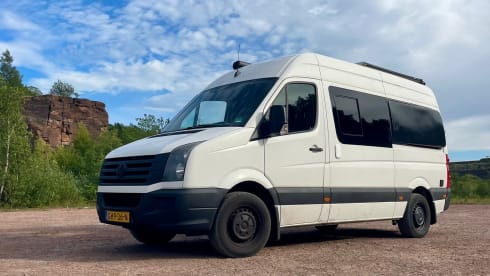 Beautiful off-grid campervan (More photos to follow!)