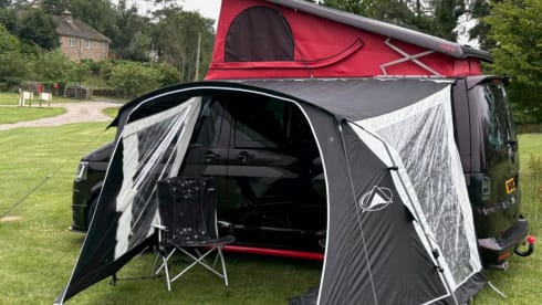 4 berth Volkswagen campervan from 2014