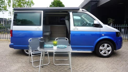 California  – Fijne Volkswagen camper 4p