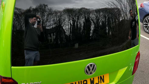 2 berth Volkswagen campervan
