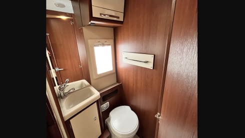 4 person Roller Team semi-integrated camper from 2014