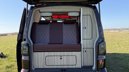 4 berth Volkswagen campervan from 2014