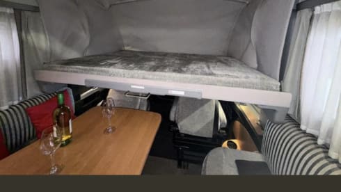 Knaus sunliner 808 lengte bedden off grid