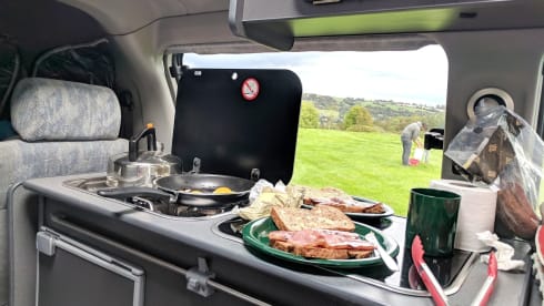 4 berth Mazda campervan