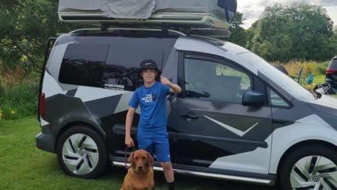 Hiker vehicle  – Volkswagen caddy camper 2/3 berth 