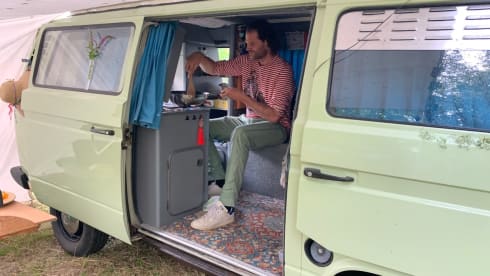 Volkswagen T3 from 1980 for 2 people
