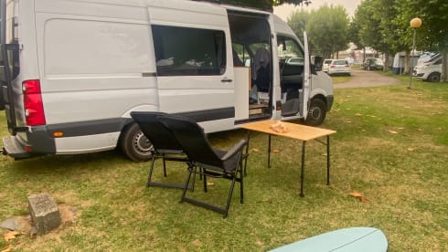 Unique, spacious campervan! (Available from mid-July!)