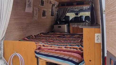 Tortuga – 2p Mercedes-Benz campervan uit 1997