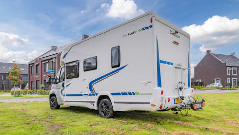Camper met sfeer – 4 Person Chausson half integral
