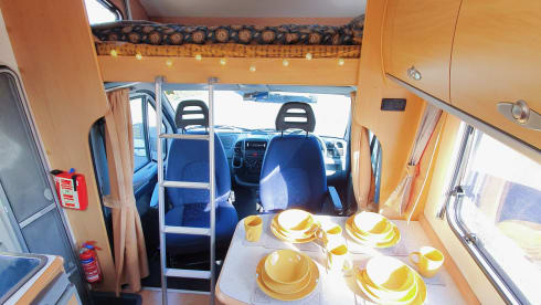 Luna – 4 berth Fiat alcove from 2006