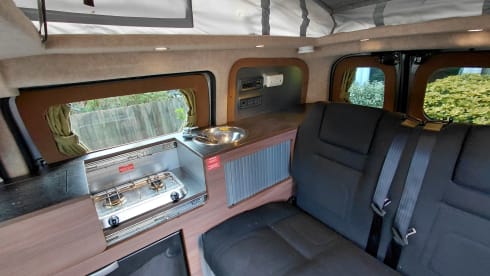 2 berth Nissan campervan from 2016