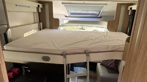 Fiat Ducato Rollerteam 2020  – 4p Roller Team semi-integrated uit 2020