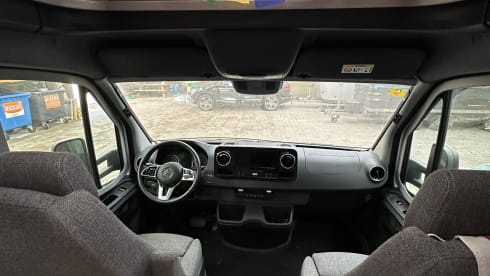 Super beautiful Mercedes Hymer