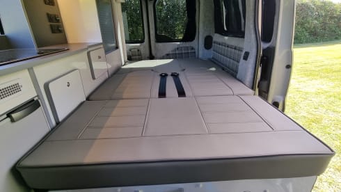 Rosie – 2 berth Peugeot campervan - waiting to share adventures with you
