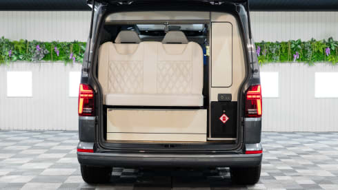 Grey VW - 4 Berth Volkswagen Campervan from 2024