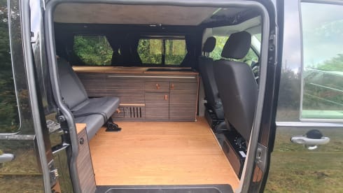 VW Transporter with luxurious interior and 