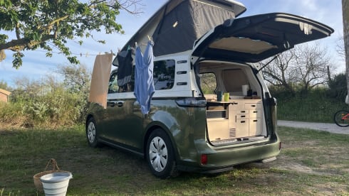 e-ventje – Camping-car électrique VW 2 places à partir de 2025 (ID Buzz Pro 210 kW) 