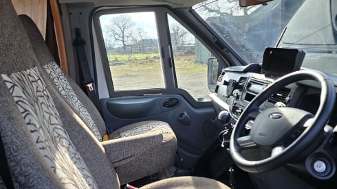 Monty  – The Best 4 berth Ford semi-integrated from 2011. 