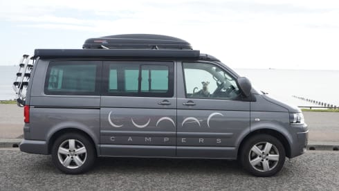 4 berth Volkswagen campervan from 2014