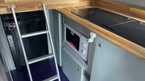 Four berth 4 seat Campervan