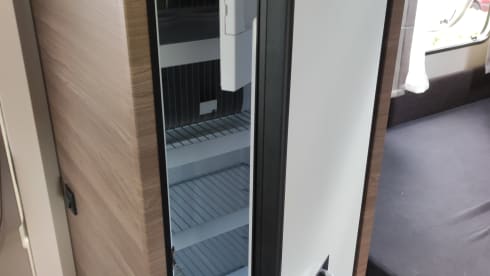 Knaus Familien Wohnmobil mit Hubbett